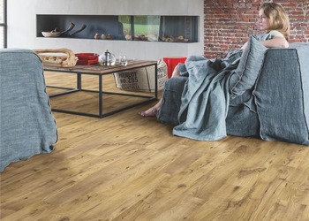 Podłoga Alpha Vinyl postarzany kasztanowiec